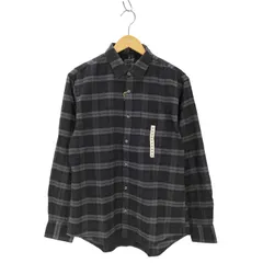 ムジルシリョウヒン 無印良品 両面起毛フランネル 長袖シャツ メンズ JPN：M 