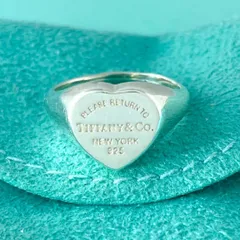 モ*郎様 ティファニー　リング　ハート　シグネット　ペレッティ　14号　925 モ*郎様 ティファニー リング ハート シグネット ペレッティ 14