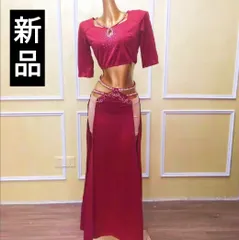 美品　ベリーダンス衣装　赤　マーメイドスカート 楽天市場】【762】【訳あり】ベリーダンス スカートダンス衣装
