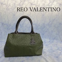 REO VAVENTINO オーストリッチ　レディース　ハンドバッグ　B104