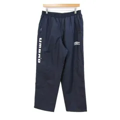 アンブロ パンツ ボトムス 中綿入り スポーツウエア 大きいサイズ メンズ Oサイズ ネイビー UMBRO 【中古】
