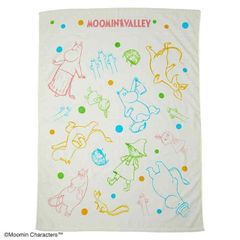 お昼寝ケット ラインムーミン MOOMIN ムーミン スナフキン リトルミィ ニョロニョロ