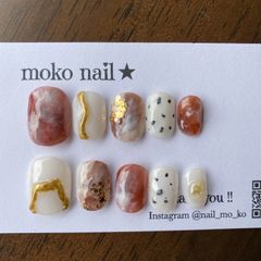 茶系★ダルメシアンニュアンス