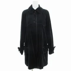 アーペーセー A.P.C. ヴィンテージ ジャケット ブルゾン ミドル ハーフ 太畝コーデュロイ 36 S 黒 ブラック /UOのサムネイル