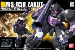 【中古】プラモデル 1/144 HGUC MS-05B ザクI 黒い三連星仕様 「機動戦士ガンダム」 [0145382]
