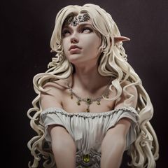 CA3D Elf Princess 1/12 | 3Dプリント フィギュア