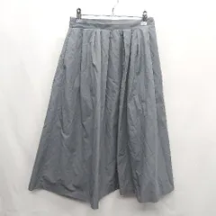 ◇ ⊂ URBAN RESEARCH ROSSO 膝下丈 プリーツ スカート サイズ38 グレー レディース E  【1410100019786】のサムネイル