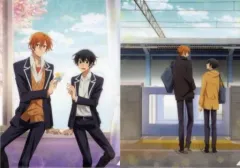 【中古】クリアファイル 佐々木秀鳴＆宮野由美 A4クリアファイルセット(2枚組) 「映画 佐々木と宮野-卒業編-」 劇場グッズ