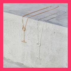 試着のみ】SS トグルクラシックロングネックレス ゴールド - メルカリ