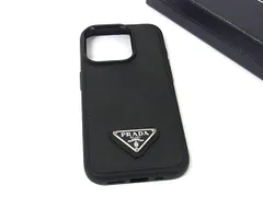 【✨美品✨】プラダ サフィアーノ iPhone14proケース ブラック PRADA - プラダ PRADA iPhone 14 Proケース サフィアーノ