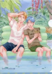 【中古】同人アクセサリー・小物系 【黒子のバスケ】B5クリアファイル 黄瀬涼太＆黒子テツヤ(嬉乃みどり) C90/破壊ダー