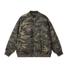 slacker】 Zip-Sleeve Camo MA-1 かつきくん着用 - メルカリ