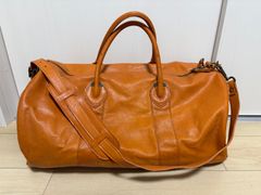 美品 FLEET ILYA牛革 レザー ボストンバッグ トゥモローランド購入品 