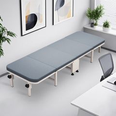 「6ヶ月延長保証」おりたたみベッド 来客用 ベッド コンパクト シングル 簡単不要 マットレス キャスター付き 持ち運び便利 四つ折り 収納 簡易 軽量小型 省スペース プレゼント 室内 長180cm*幅60cm*高24cm