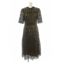 CELFORD♡リーフレース　ワンピース セルフォード CELFORD リーフレースワンピース （サックス） -靴