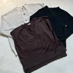 【まとめ売り】LOWRYS FARM カーディガン ニット 3点セット レディースフリーサイズ