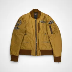 vanson バンソン / フライングスター MA-1 フライトジャケット ブラウン SIZE:Lのサムネイル