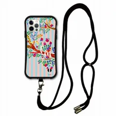 [iPhoneXR(テンアール)] スマホショルダー付 iPhone15 Plus i-coronケース アニマル柄 動物 iPhone 14 Plus 13 Pro Max 12 Mini 11 ショルダーストラップ 肩掛け 斜め掛け スマホケース 二匹のヘ