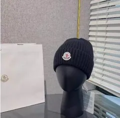 2.5万円値下げ】MONCLER ニット帽 グレー 58
