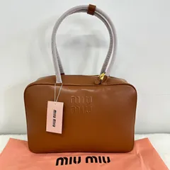 2025年最新】miu miu バッグ ブラウンの人気アイテム - メルカリ 