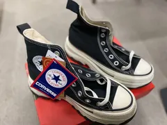 22.5cm CONVERSE コンバース ALL STAR トレックウエーブ TREKWAVE HI BLACK （黒）22.5 厚底