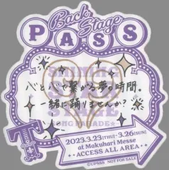 【中古】シール・ステッカー 一ノ瀬トキヤ バックステージパス風ステッカー -SONG PARADE☆-Ver. 「うたの☆プリンスさまっ♪ SHINING STAR STAGE -SONG PARADE☆-」 会場物販購入特典