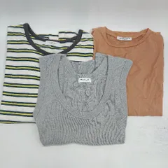 ◇ Θ 《 BEAUTY & YOUTH UNITED ARROWS まとめ売り3点セット ロンT タンクトップ カットソー レディース 》 E  【1410100045310】