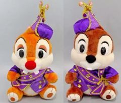 [중고] 봉제 인형 칩 & 데일 (40 주년 의상) 봉제 인형 세트 [도쿄 디즈니 리조트 40 주년 드림 고 라운드] 도쿄 디즈니 리조트 한정