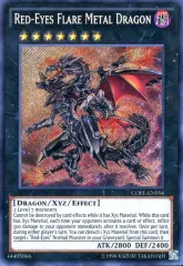 【中古】遊戯王 CORE-EN054[SE]：Red-Eyes Flare Metal Dragon/真紅眼の鋼炎竜