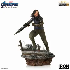 ♪)  ウィンターソルジャー バッキー・バーンズ アベンジャーズ エンドゲーム バトルジオラマシリーズ 1/10 アートスケール スタチュー アイアンスタジオ 豆魚雷のサムネイル
