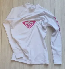 Roxy(ロキシー) ラッシュガード 水着 s サイズ ホワイト 新品
