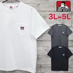 新品 大きいサイズ メンズ ベンデイビス BENDAVIS ベン デイビス BEN DAVIS 半袖 Tシャツ 半袖Tシャツ ティーシャツ ポケット ポケT 無地 綿 コットン シンプル ゴリラ ユニセックス レディース XXL 3L 4L 5L