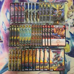 1931　赤単龍世界　コンプオフ　デュエマ　デッキのサムネイル