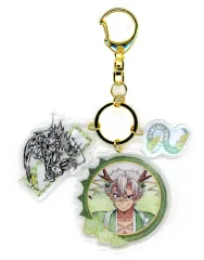 【中古】キーホルダー 不死川実弥 「鬼滅の刃 アニメ伍周年記念祭～後夜祭～ in ufotable Cafe×マチ★アソビCAFE×ufotable DINING 辰年ランダムコンビチャーム」