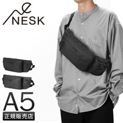 ネスク ボディバッグ ウエストバッグ メンズ レディース 斜めがけ NESK NS-001