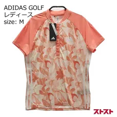 ADIDAS GOLF アディダスゴルフ 2022年モデル 半袖Tシャツ 総柄 ピンク系 M [240001962209] [240001962209]#