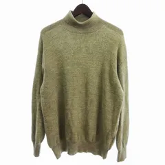 コムデギャルソンオムプリュス COMME des GARCONS HOMME PLUS セーター ニット 長袖 タートルネック ウール ラメ ゴールドカラー