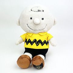 チャーリーブラウンぬいぐるみ エドウィンコラボ 新品タグ付き - メルカリ