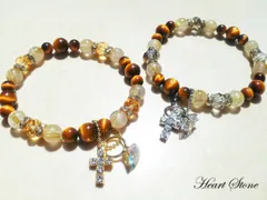 金運に働きかける!黄金色に輝く天使の矢♪ルチルクォーツパワーストーンブレスレット