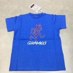 【新品タグ付き】GRAMICCI(グラミチ)　キッズ　半袖Tシャツ　ブルー　140　5202-STS-J
