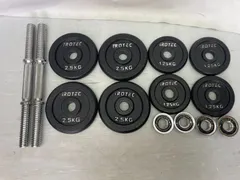 IROTEC プレートセット　合計115kg IROTEC (アイロテック) PUオリンピックプレートセット 115KG