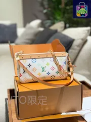【今日特価】Takashi Murakami x Monogram カラーマージャンバッグ 2025 Collaboration-WT0輸入