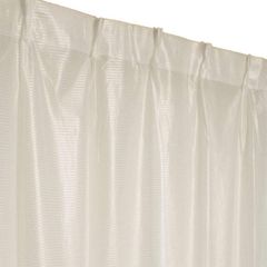 アーリエ(Arie) レースカーテン ホワイト 幅100×丈98cm(2枚入り) 格子柄 シンプル ウォッシャブル ホープ