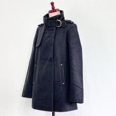 美品✨トルネードマート ウールコート 変形 ロング ベルト付 ブラック