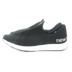 ニューバランス NEW BALANCE FUEL CORE NERGIZE EZ SLIP-ON スニーカー スリッポン メッシュ 23.5cm 黒 ブラック WLNRSLB1 /AO2 ■GY17