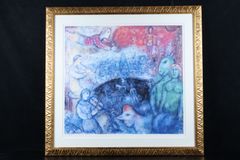 シャガール『ダビデ王の夢』希少画集画、高級新品額・額装付 - メルカリ