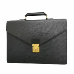 【極美品】ルイヴィトン ビジネスバッグ ブリーフケース 営業鞄 エピ ブラック 極美品】ルイヴィトン ビジネスバッグ ブリーフケース 営業鞄