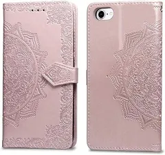 に適用するiPhone SE 第3世代 (2022) / iPhone SE 第2世代 (2020) / iPhone8 / iPhone7 ケース 手帳型 ノートブック型携帯電話保護カバー多機能携帯電話ホルスター財布携帯電話ホルダーバンプ