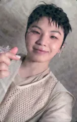 【中古】コレクションカード(男性) SEVENTEEN/ウジ(WOOZI)/ホログラム仕様/CD「HAPPY BURSTDAY」SEVENTEEN Weverse Shop特典フォトカード