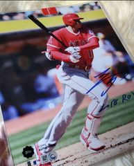 大谷翔平　2019  　サイン有 Yahoo!オークション -「大谷翔平 直筆サイン」(Topps) (シングル